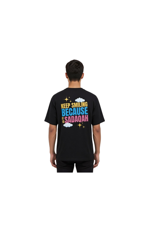 Keep Smiling Because It Is Sadaqah T-Shirt