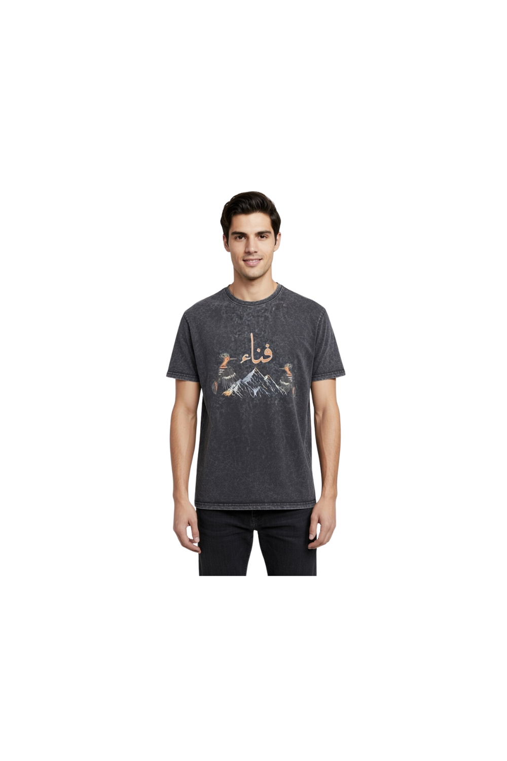 Fanaa T-Shirt – Black Acid Wash