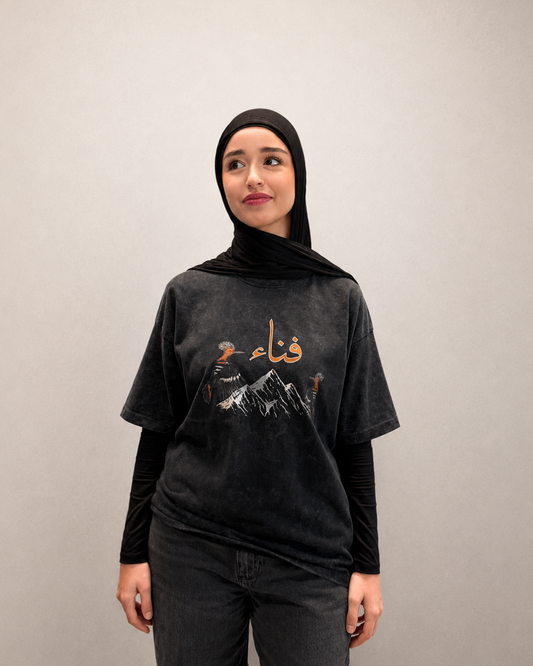 Fanaa T-Shirt – Black Acid Wash