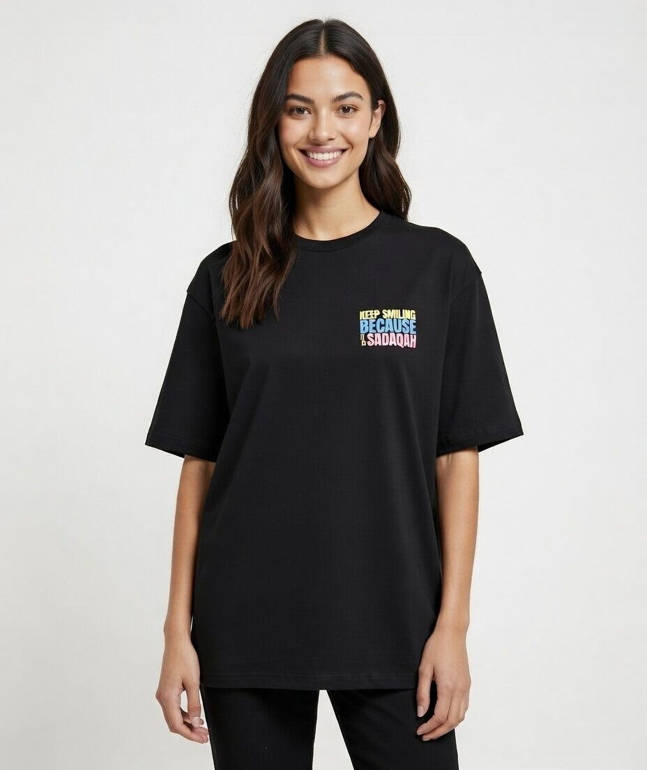 Keep Smiling Because It Is Sadaqah T-Shirt
