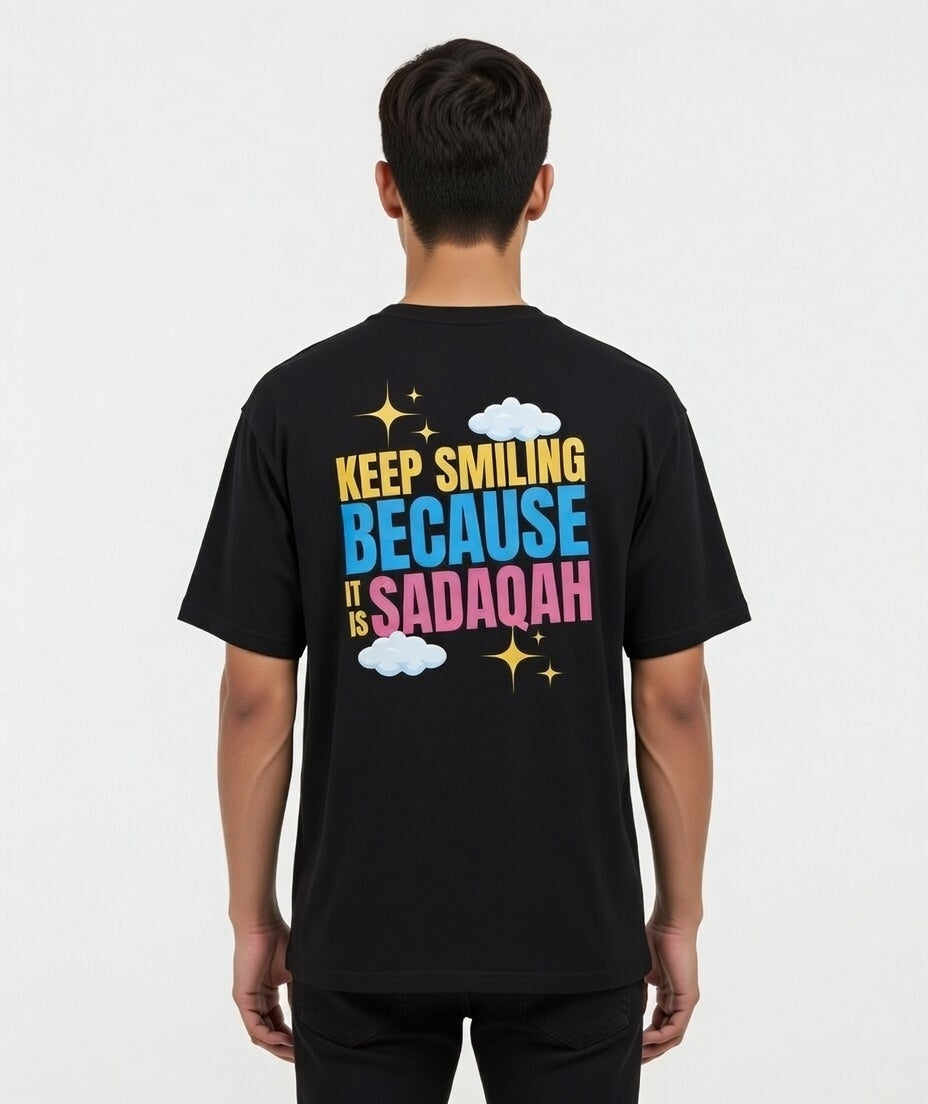 Keep Smiling Because It Is Sadaqah T-Shirt
