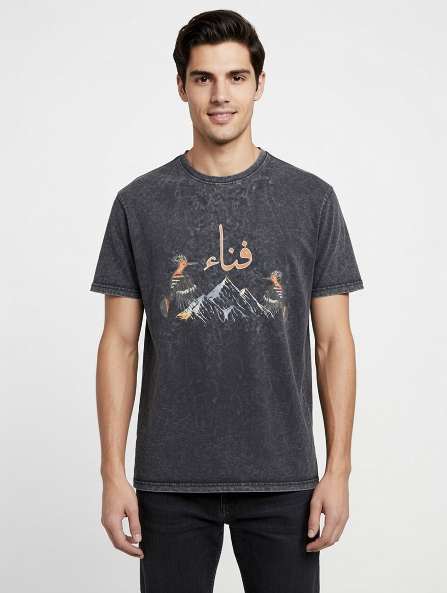 Fanaa T-Shirt – Black Acid Wash